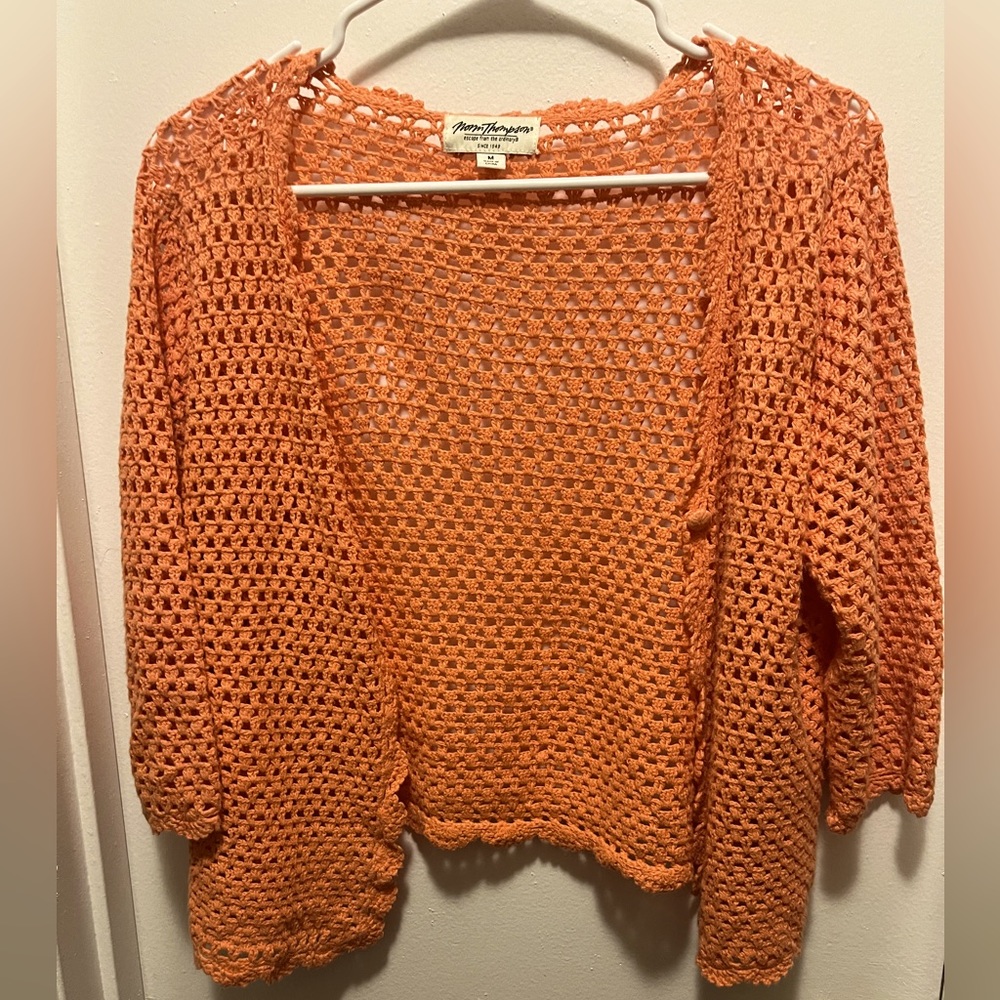 Vintage Norm Thompson Crotched Cardigan